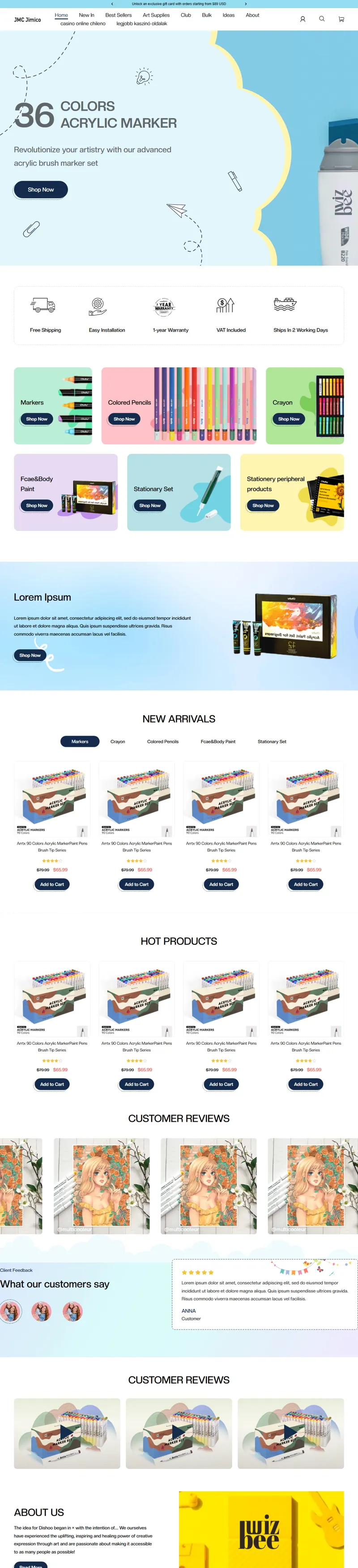 Stationery 网页长截图